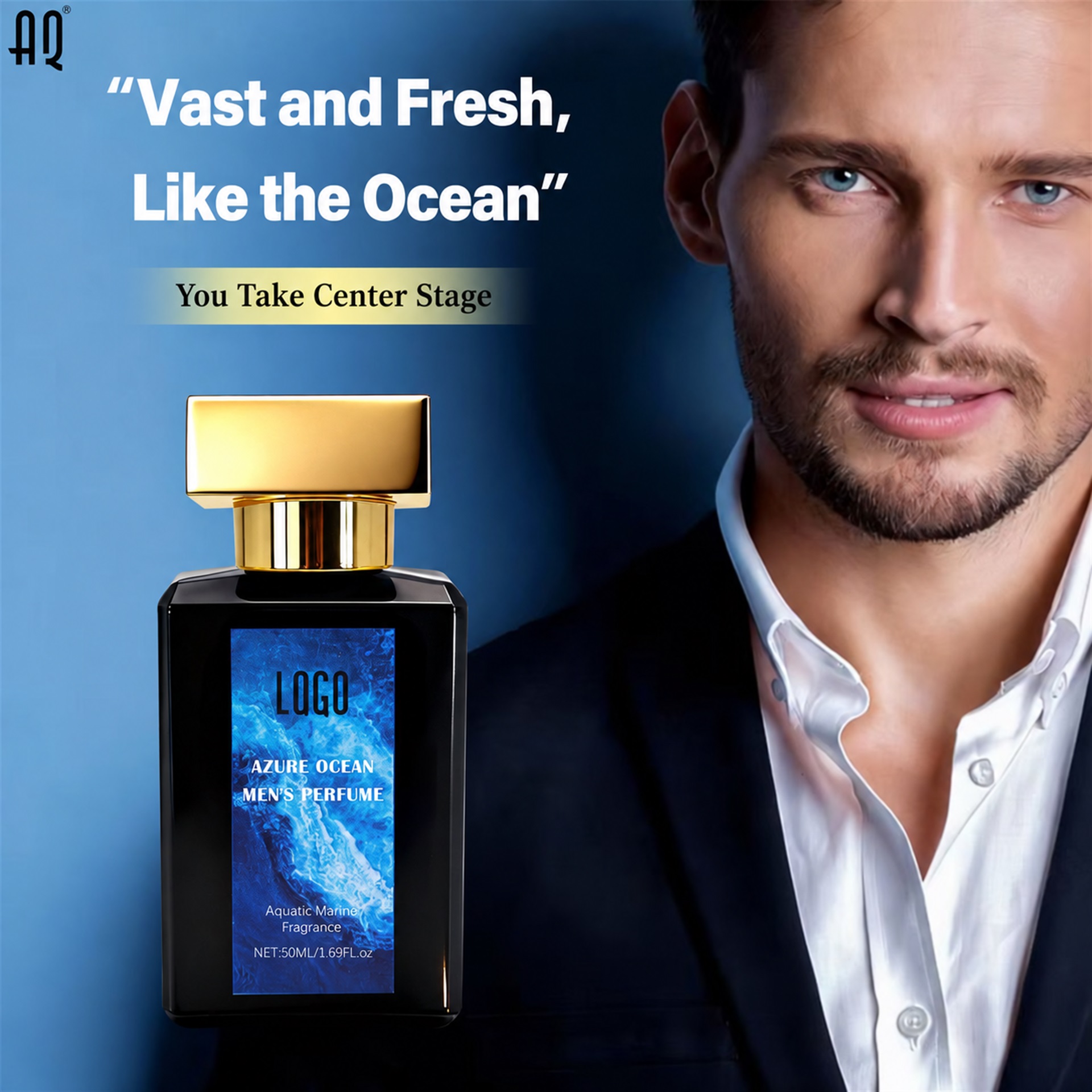 O1CN01ivxpFb1MyQOiNIZq8_!!2220972781503-0-cib Custom Azure Ocean Men's Perfume Private Label OEM Fragrance - 图片 1