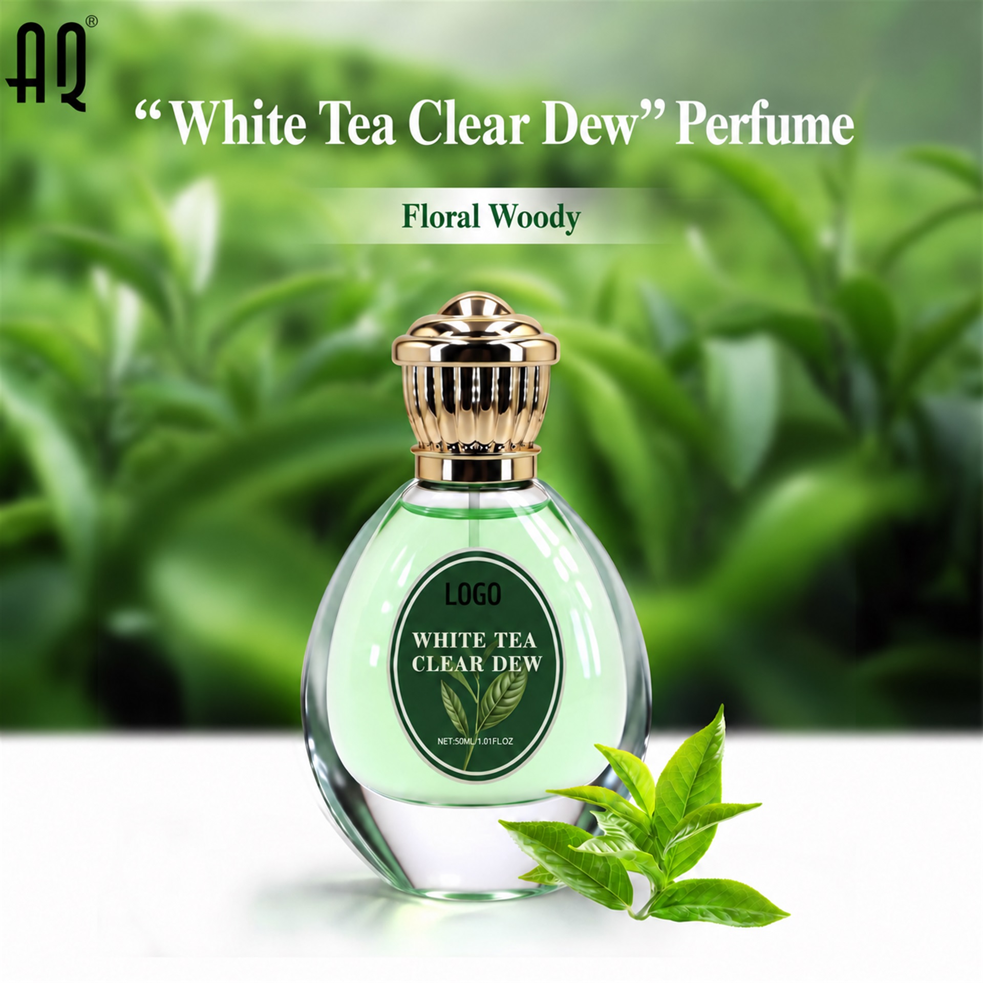 O1CN01x8ahFZ1MyQP4ciyf7_!!2220972781503-0-cib White Tea Clear Dew Fresh Women Eau de Toilette | Private Label Custom Perfume - 图片 1